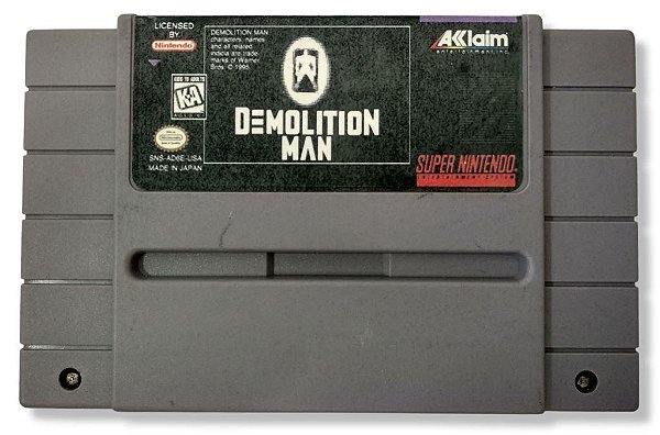 Jogo Demolition Man - SNES