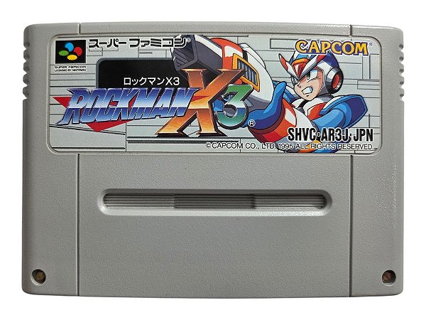 Jogo Rockman X3 Original - Super Famicom
