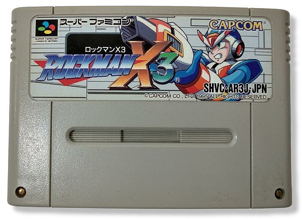 Jogo Rockman X3 - Super Famicom