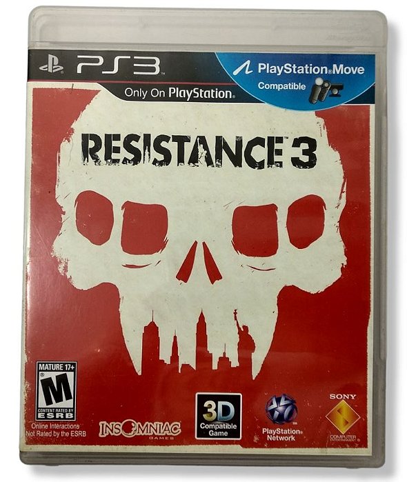 Jogo Resistance 3 - PS3