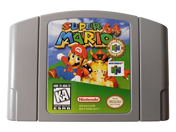 Jogo Super Mario 64 - N64