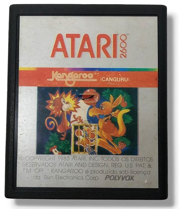 jogo Kangaroo (Canguru) Original - Atari