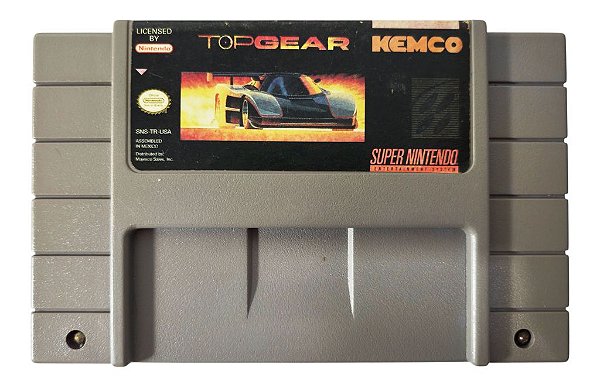 Jogo Top Gear Original - SNES