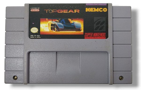 Jogo Top Gear Original - SNES