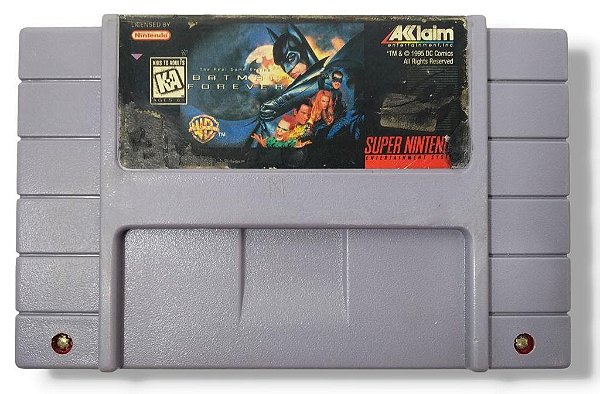 Jogo Batman Forever Original - SNES