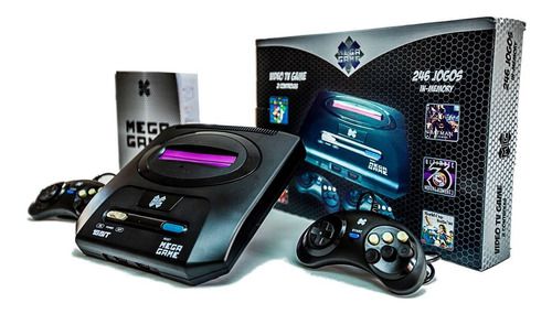 Console Mega Game (inclui 123 jogos na memória)