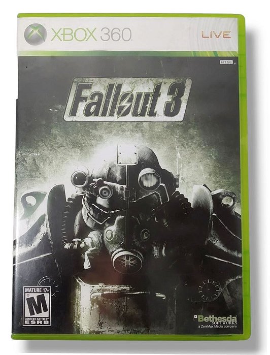 Jogo Fallout 3 Original - Xbox 360