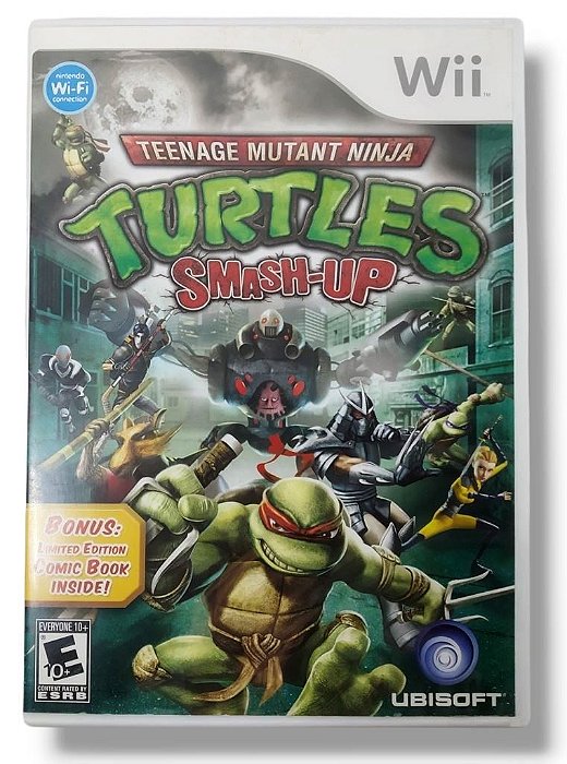 Jogo Turtles Smash Up Original - Wii