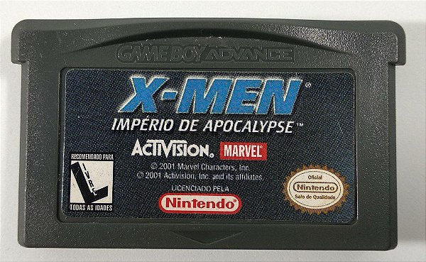 X-Men Império de Apocalypse Original - GBA