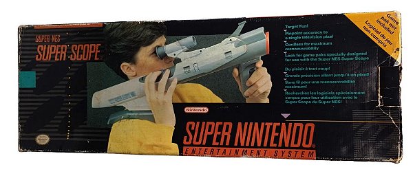 Bazuca Super Scope + Jogo - SNES