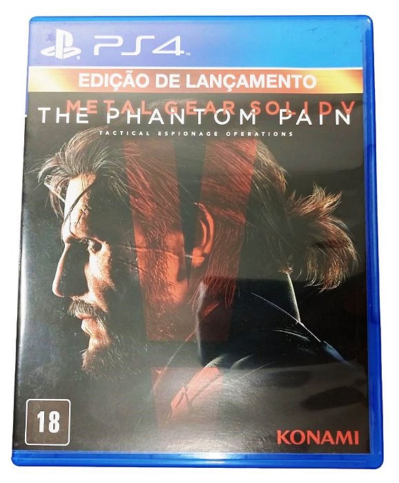 Jogo Metal Gear Solid V The Phantom Pain - PS4