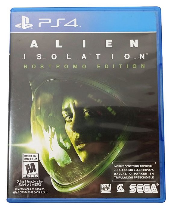 Jogo Alien Isolation Nostromo Edition - PS4