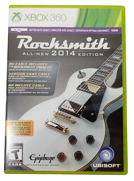 Jogo Rocksmith All New 2014 Edition Original - Xbox 360