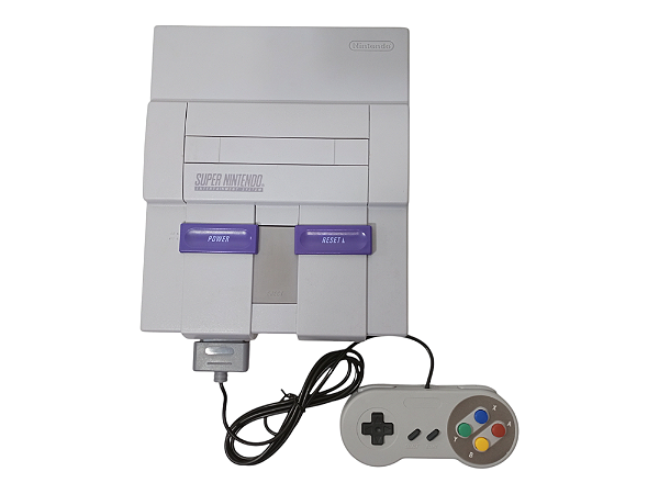 Console Super Nintendo (inclui 3 jogos) - SNES