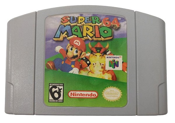 Jogo Super Mario 64 Original - N64
