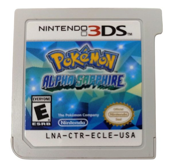 Jogo Pokemon Alpha Sapphire Original - 3DS
