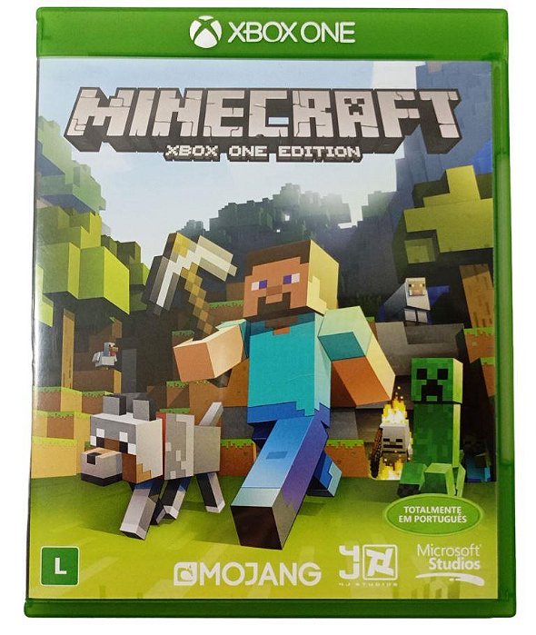 Jogo Minecraft Original - Xbox 360 - Sebo dos Games - 10 anos!