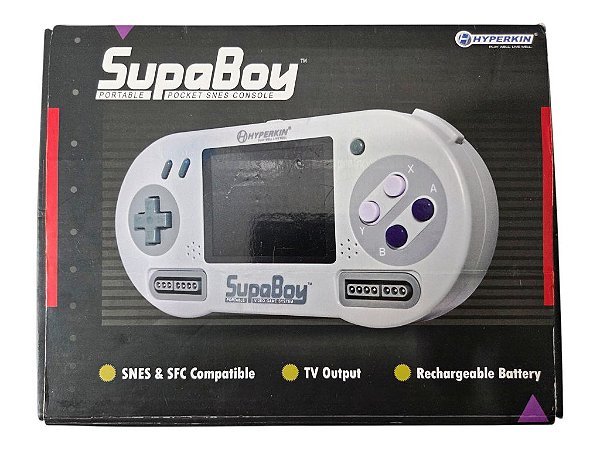 Console Supaboy Hyperkin (SNES Portátil)