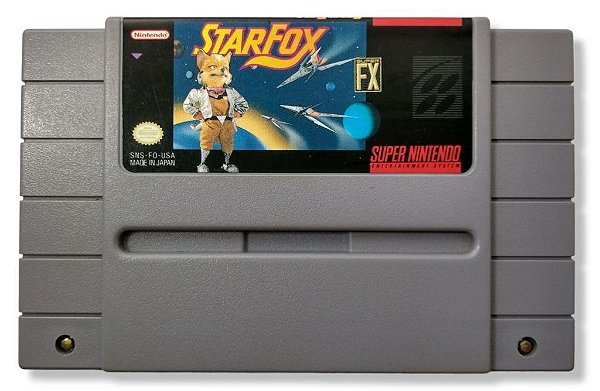 Jogo Star Fox - Super Nintendo - Space Tech's Store