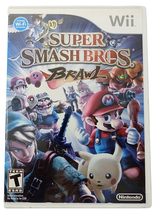 Jogo Super Smash Bros Brawl - Wii