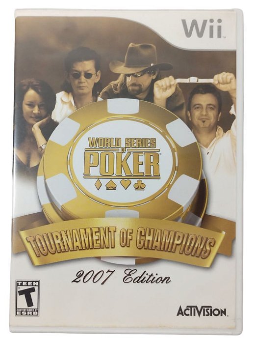 Jogo World Series of Poker T. C. 2007 Edition Original - Wii