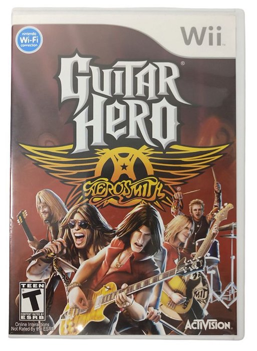 Jogo Guitar Hero Aerosmith Original - Wii