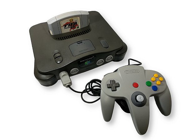 Nintendo 64*** Com 1 controle - SS Games Antigos