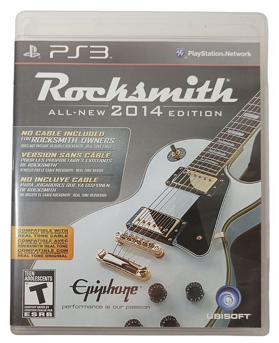 Jogo Rocksmith All-new 2014 Edition - PS3
