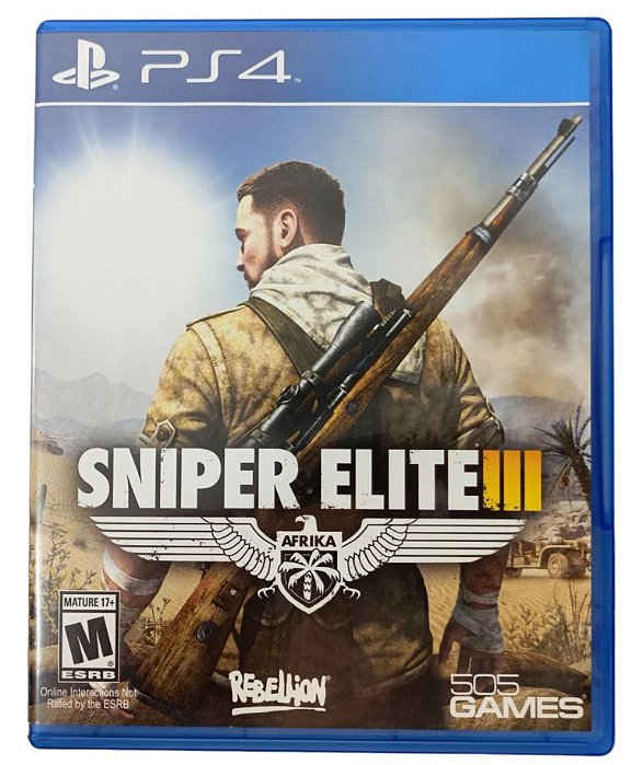 Jogo Sniper Elite III - PS4