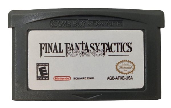Jogo Final Fantasy Tactics Advance - GBA