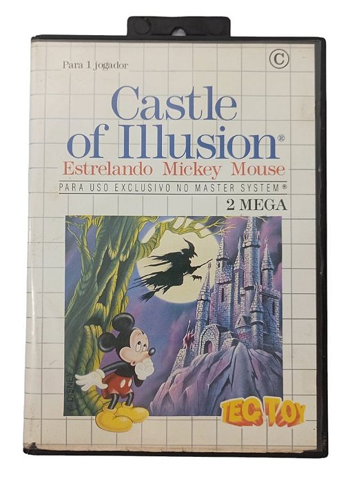Jogo Castle of Illusion - Master System