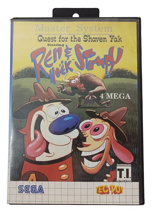 Jogo Quest for the Shaven Yak - Master System