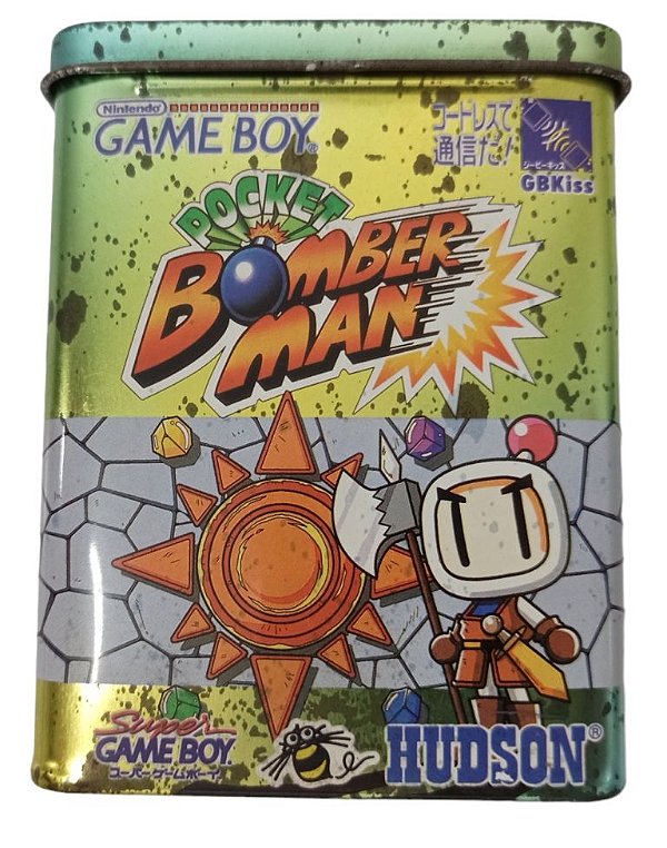 Jogo Pocket Bomberman Original [JAPONÊS] - GB