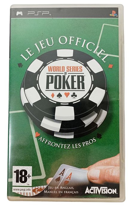 Jogo World Series of Poker Original - PSP