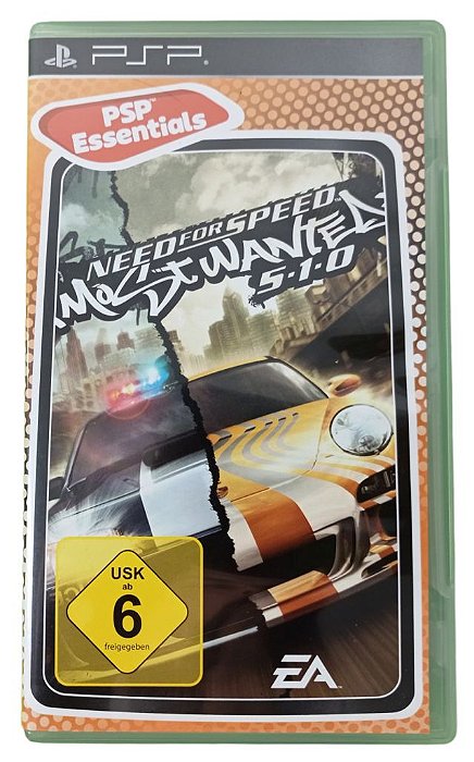 Jogo Need For Speed Most Wanted 5-1-0 Original [EUROPEU] - PSP