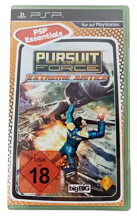Jogo Pursuit Force Extreme Justice Original [EUROPEU] - PSP