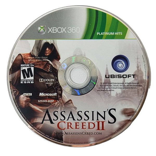 Jogo Assassins Creed II Original  - Xbox 360