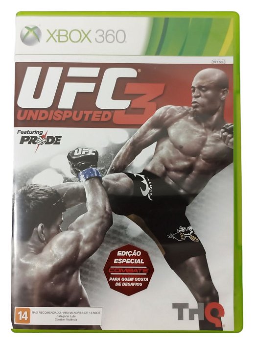 Jogo UFC Undisputed 3 Original - Xbox 360