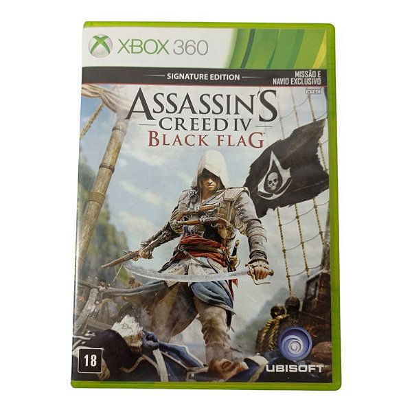 Jogo Assassins Creed IV Black Flag Original - Xbox 360