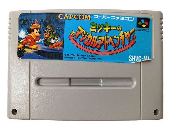 Jogo Mickey Magical Quest - SNES