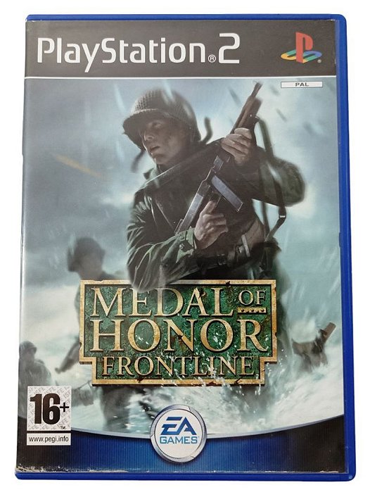 Jogo Medal of Honor Frontline Original [EUROPEU] - PS2