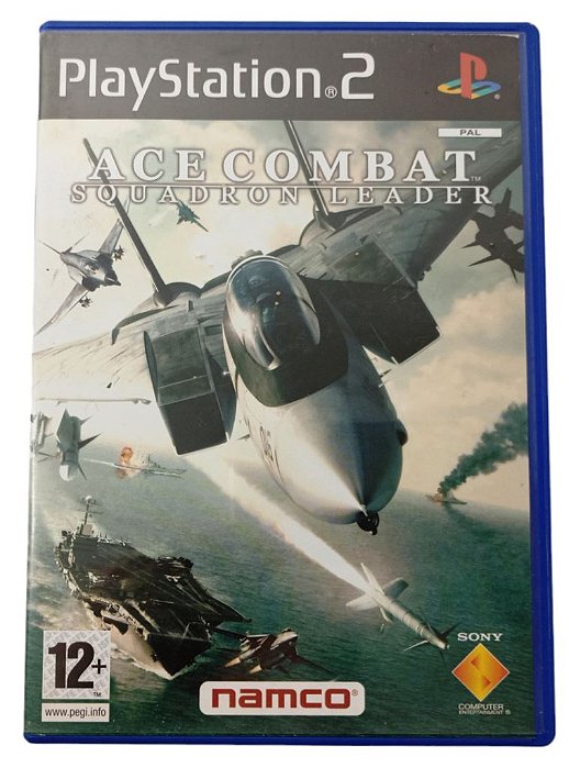 Jogo Ace Combat Squadron Leader Original [EUROPEU] - PS2