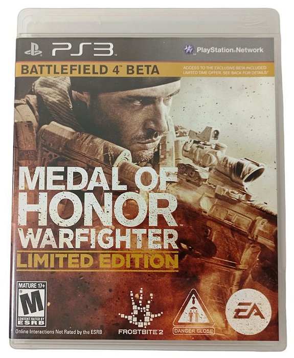 Jogo Medal of Honor Warfighter Limited Edition - PS3