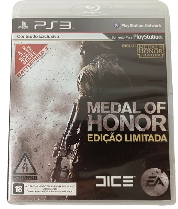 Jogo Medal of Honor Edição Limitada - PS3