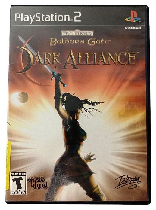Jogo Baldurs Gate Dark Alliance Original - PS2