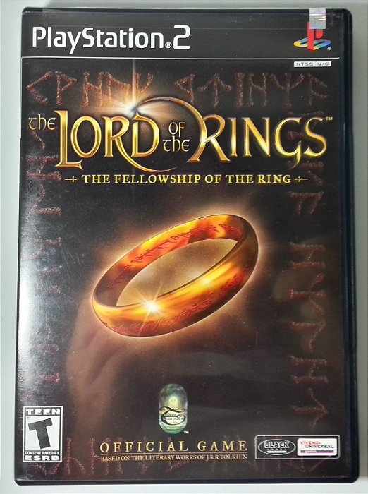 The Lord of the Rings the Fellowship of the Ring Original - PS2