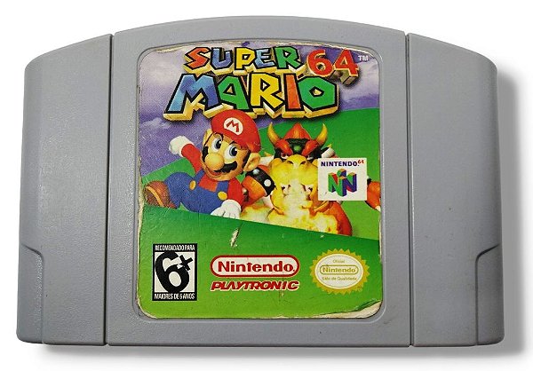 Jogo Super Mario 64 Original - N64