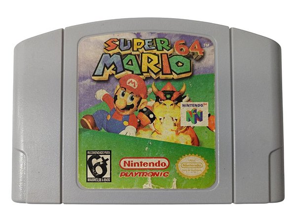 Jogo Super Mario 64 Original - N64