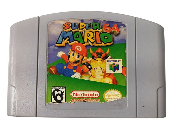 Jogo Super Mario 64 Original - N64