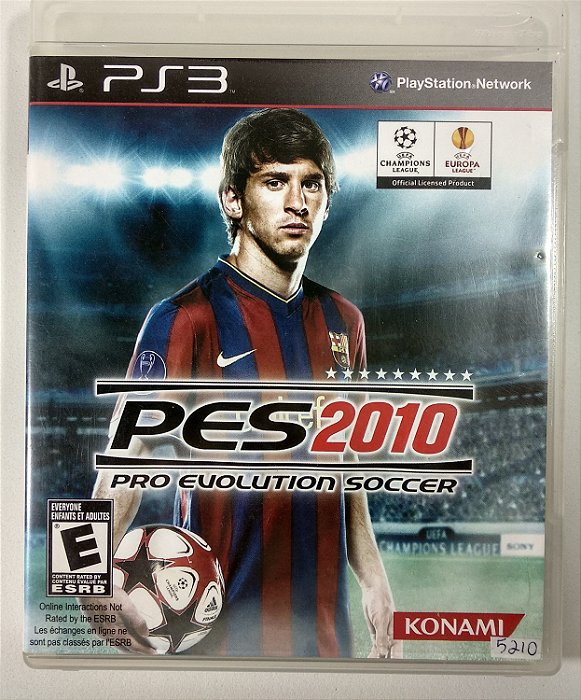 Jogo PES 2010 - PS3